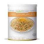Nutristore Freeze-Dried Cheesy Chicken and Rice | Emergency Survival Bulk Food Storage Meal | Perfect for Everyday Quick Meals and Long-Term Storage | 25 Year Shelf Life | USDA Inspected (1-Pack)