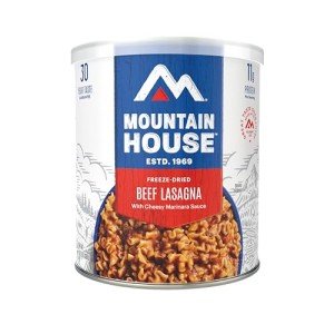 Mountain House Lasagna with Meat Sauce | Freeze Dried Survival & Emergency Food | #10 Can