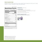 Augason Farms Freeze Dried Peas Can, Emergency Food Supply, Everyday Meals, 30 Servings