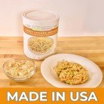 Nutristore Freeze-Dried Cheesy Chicken and Rice | Emergency Survival Bulk Food Storage Meal | Perfect for Everyday Quick Meals and Long-Term Storage | 25 Year Shelf Life | USDA Inspected (1-Pack)