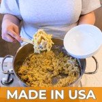 Nutristore Freeze-Dried Creamy Pasta and Beef | Emergency Survival Bulk Food Storage Meal | Perfect for Everyday Quick Meals and Long-Term Storage | 25 Year Shelf Life | USDA Inspected (1-Pack)