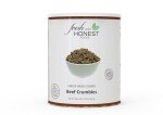 Fresh and Honest Foods Freeze Dried Beef Crumbles 28.6 OZ #10 Can/Pre-Cooked Meat for Home Meals, Camping, Food Storage, Emergency Survival.