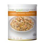 Nutristore Freeze-Dried Loaded Mashed Potatoes | Emergency Survival Bulk Food Storage Meal | Perfect for Everyday Quick Meals and Long-Term Storage | 25 Year Shelf Life | USDA Inspected (1-Pack)
