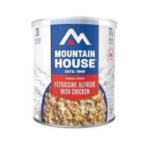 Mountain House Fettuccine Alfredo with Chicken #10 Can | Freeze Dried Survival & Emergency Food | 9 Servings