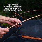 Kelty Late Start 2P Backpacking Tent – Lightweight Two Man Camping Tent Shelter with Quickcorners, Aluminum Poles, Waterproof Poly Fly, Updated for 2024 (2 Person)