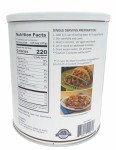 Fresh and Honest Foods Freeze Dried Beef Crumbles 28.6 OZ #10 Can/Pre-Cooked Meat for Home Meals, Camping, Food Storage, Emergency Survival.