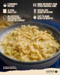 Nutrient Survival MRE Triple Cheese Mac, Ready to Eat Meals (9 Servings) Freeze Dried Prepper Supplies & Emergency Food Supply, 40 Essential Nutritients, Shelf Stable Up to 15 Years, Pantry Pack