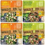 Wild Zora Paleo Freeze Dried Meals for Backpacking & Camping - Healthy Gluten Free & Grain Free Camping Meals/Backpacking Food + No Added Sugar - Great for Travel (AIP 4-pack)