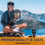 Peak Refuel Chicken Pesto Pasta| Premium Freeze Dried Camping Food | Backpacking & Hiking MRE Meals | Just Add Water | 100% Real Meat | 43g of Protein | 2 Serving Pouch