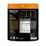 Peak Refuel Beef Stroganoff | Freeze Dried Backpacking and Camping Food | Amazing Taste | High Protein | Real Meat | Quick Prep Meals