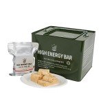 Emergency Food Rations Meal Ready To Eat, Long Self Life 18400 Calorie Survival Tabs Perfect for Camping, Hiking, Army Outdoor Disaster, 20 Pack with Tin Box