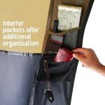 Kelty Highroads Overlanding Shelter - Universal Mount Car Camping Tent with Large Zippered Entry, Aluminum Frame, Adjustable Walls and Windows, UV Protection, Rainproof, Stuff Duffel Included, 2024