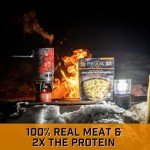 Peak Refuel Chicken Pesto Pasta| Premium Freeze Dried Camping Food | Backpacking & Hiking MRE Meals | Just Add Water | 100% Real Meat | 43g of Protein | 2 Serving Pouch