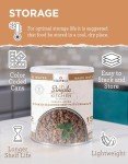 READYWISE - Simple Kitchen, Seasoned Ground Beef Crumbles, 22 Servings, MRE, Emergency Food Supply, Freeze Dried Meat, Freeze Dried Food, Canned Food, Ground Beef, Camping, Survival Food, #10 Can