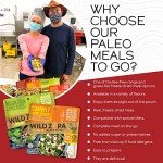Wild Zora Paleo Freeze Dried Meals for Backpacking & Camping - Healthy Gluten Free & Grain Free Camping Meals/Backpacking Food + No Added Sugar - Great for Travel (AIP 4-pack)
