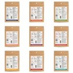 Nomad Nutrition Sampler Pack | 9 Freeze-Dried Meals: Hungarian Goulash, Shepherd’s Pie, Kathmandu Curry, Lentil Stew & More | Plant-Based, Non-GMO, High Protein | Add Boiling Water | 56g (Pack of 9)