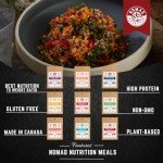 Nomad Nutrition Sampler Pack | 9 Freeze-Dried Meals: Hungarian Goulash, Shepherd’s Pie, Kathmandu Curry, Lentil Stew & More | Plant-Based, Non-GMO, High Protein | Add Boiling Water | 56g (Pack of 9)