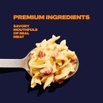 BIGHORN Mountain Food Rich & Creamy Pasta Carbonara - premium freeze dried meals for backpacking food - dehydrated camping food for backpacking meals - ideal camping meals just add water - great taste - 2 servings