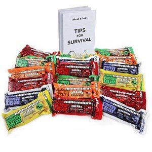 Freccia Rossa Market Millennium Energy Bars Assorted Flavors 18- Pack Including Emergency Guide