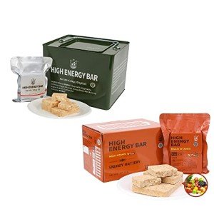 Emergency Food Ration Bars, Survival Tabs Supply for Outdoor Camping Snowstorm Earthquake Disaster Preparedness Kit ，A total of 2 boxes 32pcs