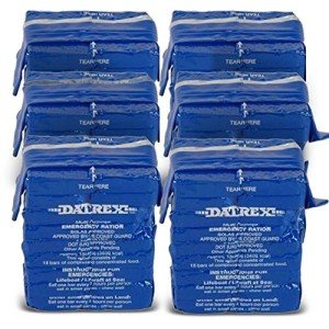 Datrex 3600 Calorie Emergency Food Bar for Survival Kits, Disaster Preparedness, Survival Gear, Survival Supplies, Schools Supplies, Disaster Kit 25.4 oz. (6 Pack)
