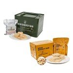 Emergency Food Ration Bars, Survival Tabs Supply for Outdoor Camping Snowstorm Earthquake Disaster Preparedness Kit ，A total of 2 boxes 32pcs