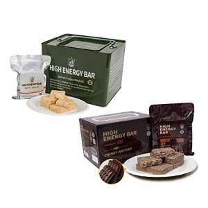 Emergency Food Ration Bars, Survival Tabs Supply for Outdoor Camping Snowstorm Earthquake Disaster Preparedness Kit ，A total of 2 boxes 32pcs