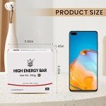 Emergency Food Ration Bars, Survival Tabs Supply for Outdoor Camping Emergency Snowstorm Earthquake Disaster Preparedness Kit with 20 years Long Self Life, Original Flavor 250g & Crops Flavor 120g