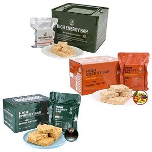 Emergency Food Ration Bars, 3 Boxes Survival Tabs Supply for Outdoor Camping Snowstorm Earthquake Disaster Preparedness Kit