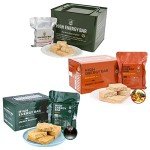 Emergency Food Ration Bars, 3 Boxes Survival Tabs Supply for Outdoor Camping Snowstorm Earthquake Disaster Preparedness Kit