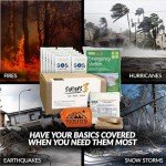 The Sirius 3 Survival Kit & Emergency Preparedness – Food, Water & Shelter for 72 Hours - 5 Year Shelf Life