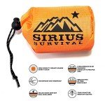 The Sirius 3 Survival Kit & Emergency Preparedness – Food, Water & Shelter for 72 Hours - 5 Year Shelf Life