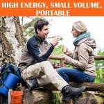 Emergency Food Ration Bars, 3 Boxes Survival Tabs Supply for Outdoor Camping Snowstorm Earthquake Disaster Preparedness Kit