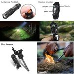 SUPOLOGY Emergency Survival First Aid Kit, Trauma Kit with Tourniquet 36" Splint, Military Combat Tactical IFAK EMT for First Aid Response, Disaster Home Outdoor Camping Emergency Kit (Black)