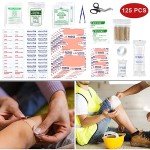 SUPOLOGY Emergency Survival First Aid Kit, Trauma Kit with Tourniquet 36" Splint, Military Combat Tactical IFAK EMT for First Aid Response, Disaster Home Outdoor Camping Emergency Kit (Black)