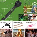 216 Pcs Survival First Aid kit, Professional Survival Gear Equipment Tools First Aid Supplies for SOS Emergency Hiking Hunting Disaster Camping Adventures (Green)