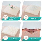 Dimora Silicone Foam Dressing with Border Adhesive 4"x4" Wound Dressing First Aid Bandage for Wound Care 10 Pack FSA/HSA Approved