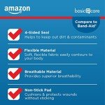 Amazon Basic Care Flexible Fabric Adhesive Bandages, First Aid and Wound Care Supplies, All-One Size, 100 Count (Pack of 3)