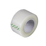 Clear Transparent Medical Tape [Pack of Rolls 6] Clear Surgical First Aid Bandage Tape for Wound Dressing Care - 1 inch x 10 Yds Breathable Latex Free (6)