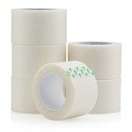 Paper Medical Tape for First Aid Surgical Wound Dressing 1" x 10 Yards [Pack of 6 Rolls] Lightweight Breathable Microporous Self Adhesive Latex Free Hypoallergenic Bandage Adhesion