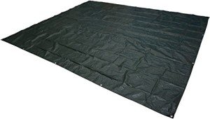 Amazon Basics Waterproof Camping Tarp, 10 Feet by 12 Feet, Dark Green