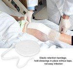 Salmue 10M Fix Net Tubular Bandage Elastic Net Dressing Breathable Tubular Gauze Stretch Bandage First-aid Dressing Wrap Retainer for Wrist Forearm Elbow Wound Dressing's Restraint (3#)
