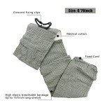 Israeli Emergency Bandage 6 Inch, Vacuum Sealed Medical Compression Bandage,Trauma Wound Dressing, Self-Adhesive Combat Tactical First Aid Kit (6 Inch 4 Pcs)