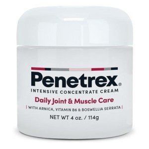 Penetrex Joint & Muscle Therapy - Soothing Comfort for Back, Neck, Hands, Feet - Premium Whole Body Rub with Arnica, Vitamin B6 MSM & Boswellia - Non-Greasy 4oz Cream