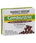 Combantrin Chocolate Squares - Chocolate Dewormer for Humans (Children & Kids). Parasite & Pinworm Cleanse - Made in Australia