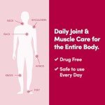 Penetrex Joint & Muscle Therapy - Soothing Comfort for Back, Neck, Hands, Feet - Premium Whole Body Rub with Arnica, Vitamin B6 MSM & Boswellia - Non-Greasy 4oz Cream