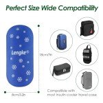 YOUSHARES TSA Approved Ice Packs for Insulin Cooler Travel Case - 2 x 100g Travel Ice Pack for Diabetic Travel Case, Reusable Ice Packs for Medications Keep Cooling