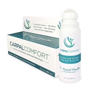 Carpal Comfort, Carpal Tunnel Roll On for Wrist Pain and Hand Pain, 3 Fl Oz/88 mL