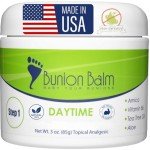Bunion Balm for Aching Bunions. Natural Hallux Valgus Cream with Arnica Montana & Menthol Salve for Aches, Massage Lotion Crème for Throbbing Feet (Step 1 of a 2 Step Formulation)