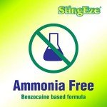 StingEze MAX Bug Bite Relief, Maximum Itch Relief from Bug Bites and Stings, Stops Pain, Relieves Itching, Reduces Infection - 0.5 oz Travel Pen Dauber